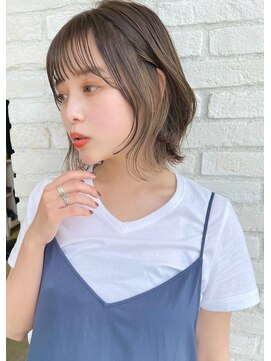 ロンド レア 天神大名店(Lond Le’a) インナーカラー/髪質改善トリートメント/ミルクティーベージュ