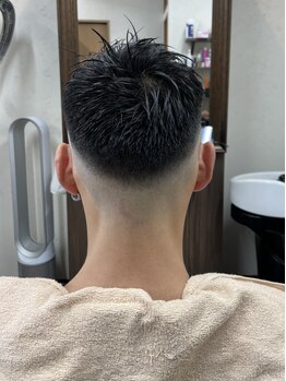 バーバー ヤングケン(BARBER YOUNGKEN)の写真/シェーバーで作るバーバースタイル◎格好良い大人スタイルなら《BARBER YOUNGKEN》におまかせ下さい！