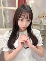 ランド 原宿表参道(LAND)&nbsp;前髪が可愛い☆束間シースルーバング☆髪質改善でツヤツヤ美髪☆