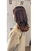 オーストヘアーベル 天王寺(Aust hair Belle)&nbsp;ピンクブラウン！ツヤカラー♪