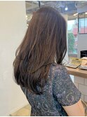 〇レイヤーカット チョコレートブラウン &nbsp;暗髪
