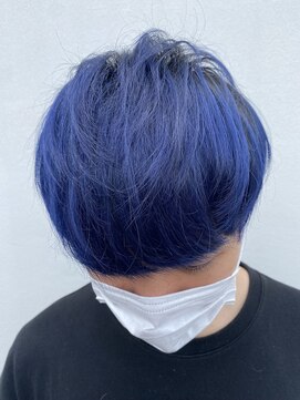 アールワークオブアート(R WORK OF ART) マッシュネイビーブルー