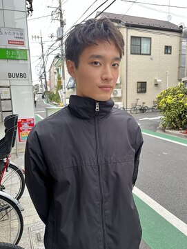 アイズ 海老名(AIZU) ベリーショート スパイキーショート ダウンバング 眉毛