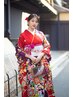 【成人式/振袖着付+ヘアセット】￥20,000+tax