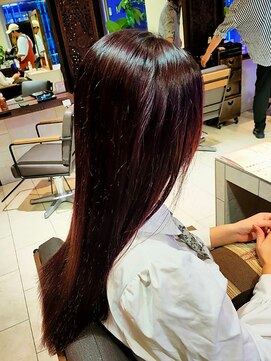 ヘアリゾート粋 ティガ 池袋店(tiga) 艶髪ラベンダーブラウン