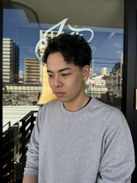 ザスーツブラザーズ(THE SUITS BROTHERS) MEN'SHAIRウルフカルマパーマメンズショートイージーパーマ