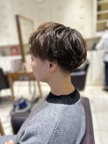 ビーハイブ 一番町店 アヴェダ(BEHIVE)&nbsp;刈り上げショート×ニュアンスパーマ