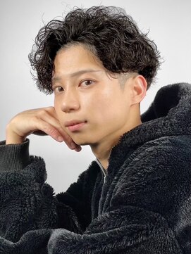 プレミアムバーバー 目黒店(PREMIUM BARBER produce by HIRO GINZA) かき上げスパイラル