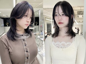 キーン 立川店(keen)の写真/柔らかなハイトーンや顔周りレイヤーで叶えるトレンド×似合わせスタイル＊学割ありでお得に♪【立川】