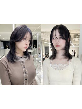 柔らかなハイトーンや顔周りレイヤーで叶えるトレンド×似合わせスタイル＊学割ありでお得に♪【立川】