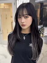 ラピス 渋谷本店(Lapis) エクステホワイトメッシュ/シールエクステ/レイヤーカット