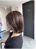 大人可愛いミディアムレイヤー