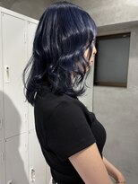 スウィープ(sweep)&nbsp;ネイビー/ハイトーン/ケアブリーチ