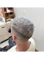 アグ ヘアー ハニー 春日部店(Agu hair honey) シルバーヘアーにフェードカットででキメちゃお!!!!☆
