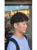 ソラーナ(SOLANA)&nbsp;刈り上げマッシュ×プードルパーマ