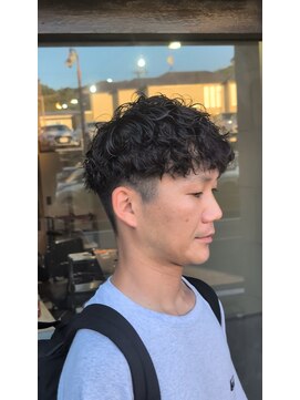 ソラーナ(SOLANA) 刈り上げマッシュ×プードルパーマ