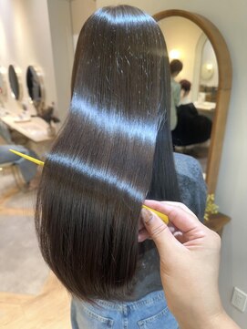 アンド ラ ブランシュ(&.La Blanche) ラベンダーブラウン/秋カラー/暗めカラー