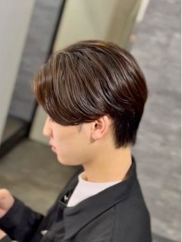 アノ 別府店(Ano.)の写真/【別府駅/大人気メンズサロン】話題の『曲がる縮毛矯正』クセを伸ばしつつ、ナチュラルで柔らかい印象に◎