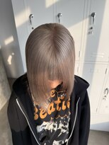 ノートエートル 西金沢(Nought etre)&nbsp;10代/20代/ハイトーンカラー/ケアブリーチ/ライトベージュ