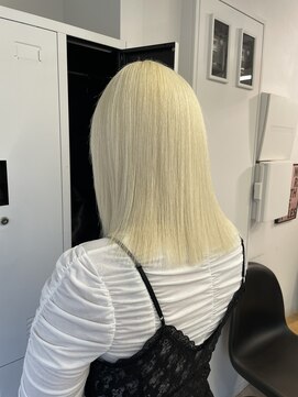 ペレ 渋谷(PELE) ミディアムヘア/デザインカラー/フェイスフレーミング/渋谷