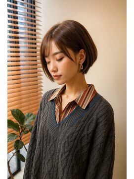 コポル(Copol) まわりと差がつく小顔ショート×まろみベージュ