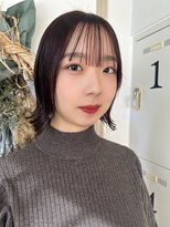 メルク ユニ(merc.uni)&nbsp;こなれピンクのぷつっとボブココアベージュ11.23