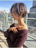 ショートカット/ハイライトカラー/イルミナカラー[鹿児島中央駅]