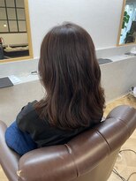 インビテーション(invitation) 癖毛活かしのミディアムヘア