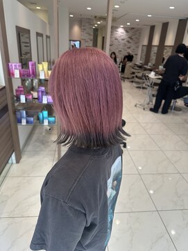 アッシュ 新杉田店(Ash) ピンク裾カラー