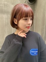 アリエッタ ギンザツー(ARIETTA GINZA2)&nbsp;透明感オレンジブラウン/ナチュラル/ショートボブ