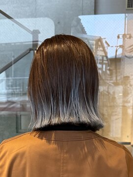 ヲタク(wotaku.) 裾カラープレイングカラーデザインカラーエンドカラーブリーチ