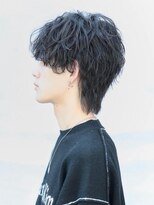 リップス 川崎 アネックス(LIPPS annex) 波巻きツイスパセンターパート シャドウパーマ