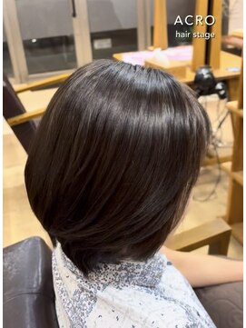 アクロ ヘアー ステージ(ACRO hair stage) 乾かすと流れるストカール