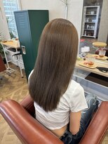 マルクヘアケア(MALQ HAIR CARE) ブリーチなしダブルカラー×透明感グレージュ