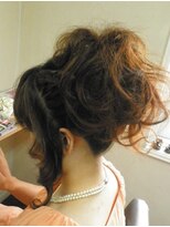 ヘアーアートフタバ(hair art Futaba)&nbsp;ラブリー編み込みアップスタイル