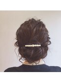 結婚式お呼ばれヘアアレンジ