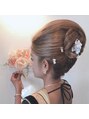 トラスト Trust&nbsp;ヘアアップは面のあるスタイル、崩すスタイル共に得意です！