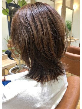ジェービーヘア 稲毛(jb hair) ナチュラルウルフレイヤー【稲毛】