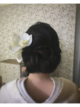 ヘアアンドケア エジェリラボ(hair&care egerie lab) 和装アップ◎20代30代40代50代