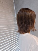 ヘアサロンエム 渋谷店(HAIR SALON M)&nbsp;外ハネボブ/アッシュブラウン/ネオウルフ/デザインカラー