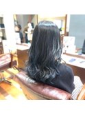 暗髪ヘア