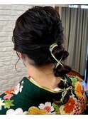 袴ヘアアレンジ