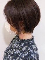 シャンプー 本庄店(SHAMPOO)&nbsp;絶壁解消☆イルミナカラー×大人ショートボブ