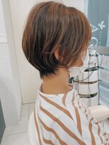 ヘアアンドデイスパ アグー(hair&dayspa AGU) 【横須賀中央 AGU】小顔ひし形ショート大人女子人気ショート