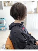 ナチュラルショートボブスタイル◎
