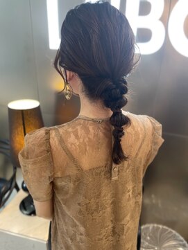 ラボー ノースプラザ店(LA'BO) 【結婚式・成人式・卒業式】くるりんぱ/玉ねぎ編みおろし