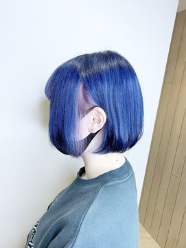 ゴウトゥデイ 名古屋店(GO TODAY) ボブ×ブルー