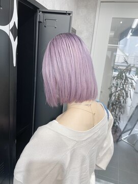 ジオ 国分寺(the O's) 斜めバング/シルキーベージュ/ブラントカット[国分寺駅]