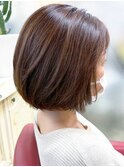 20代30代40代大人3Dカラーミルクティーアッシュ立体感透け感