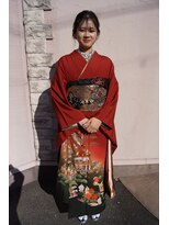 ランコントレ 千代 成人式のお着付
